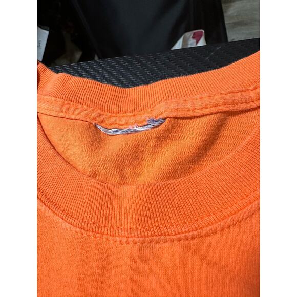 Y2K Jack O Lantern Halloween Graphic Tee Spooky Orange Size XL Jesse Pinkman - Picture 3 of 7